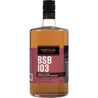 Heritage Bsb Brown Sugar Bourbon 103 Proof - Liquor On Broadway