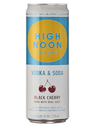 High Noon Beverage Black Cherry 4 Pack 355ml - Liquor On Broadway