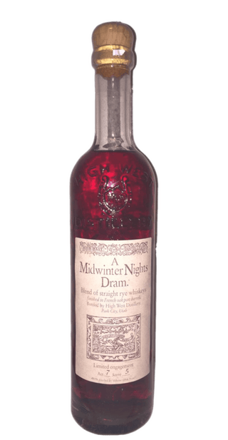 High West A Midwinter Nights Dram Rye Whiskey Act 7 Scene 5 - Liquor On Broadway