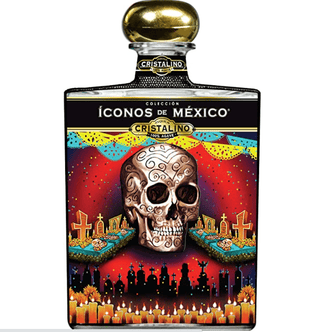 Iconos de Mexico Day of the Dead Calavera Tequila Añejo - Liquor On Broadway