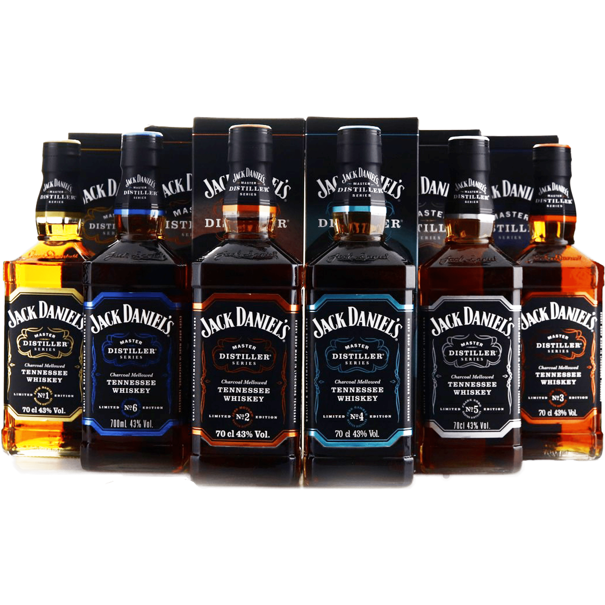 Jack Daniel Master Distiller Limited 1 to 6 all series