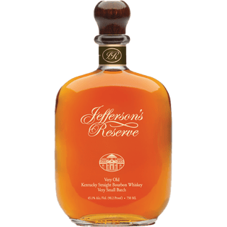 Jefferson's Reserve Very Old Staright Bourbon Whiskey Very Small Batch - Liquor On Broadway