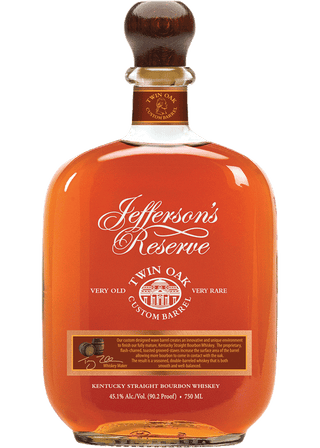 Jefferson's Twin Oak Custom Barrel Bourbon - Liquor On Broadway