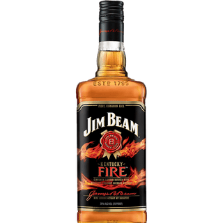 Jim Beam Kentucky Fire Straight Bourbon Whiskey - Liquor On Broadway