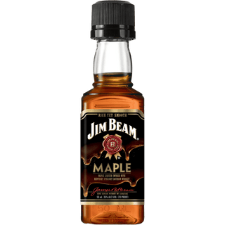 Jim Beam Maple Mini 1 Sleeve 10 50 - ml mini bottles - Liquor On Broadway