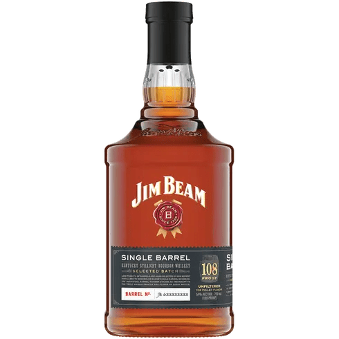 Jim Beam Single Barrel 108 Proof Whiskey - Liquor On Broadway