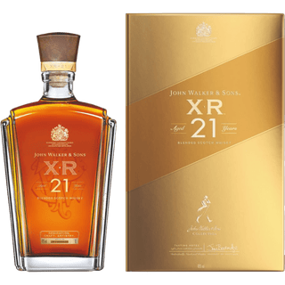 Johnnie Walker & Sons X.R Scotch Whiskey 21 Years - Liquor On Broadway