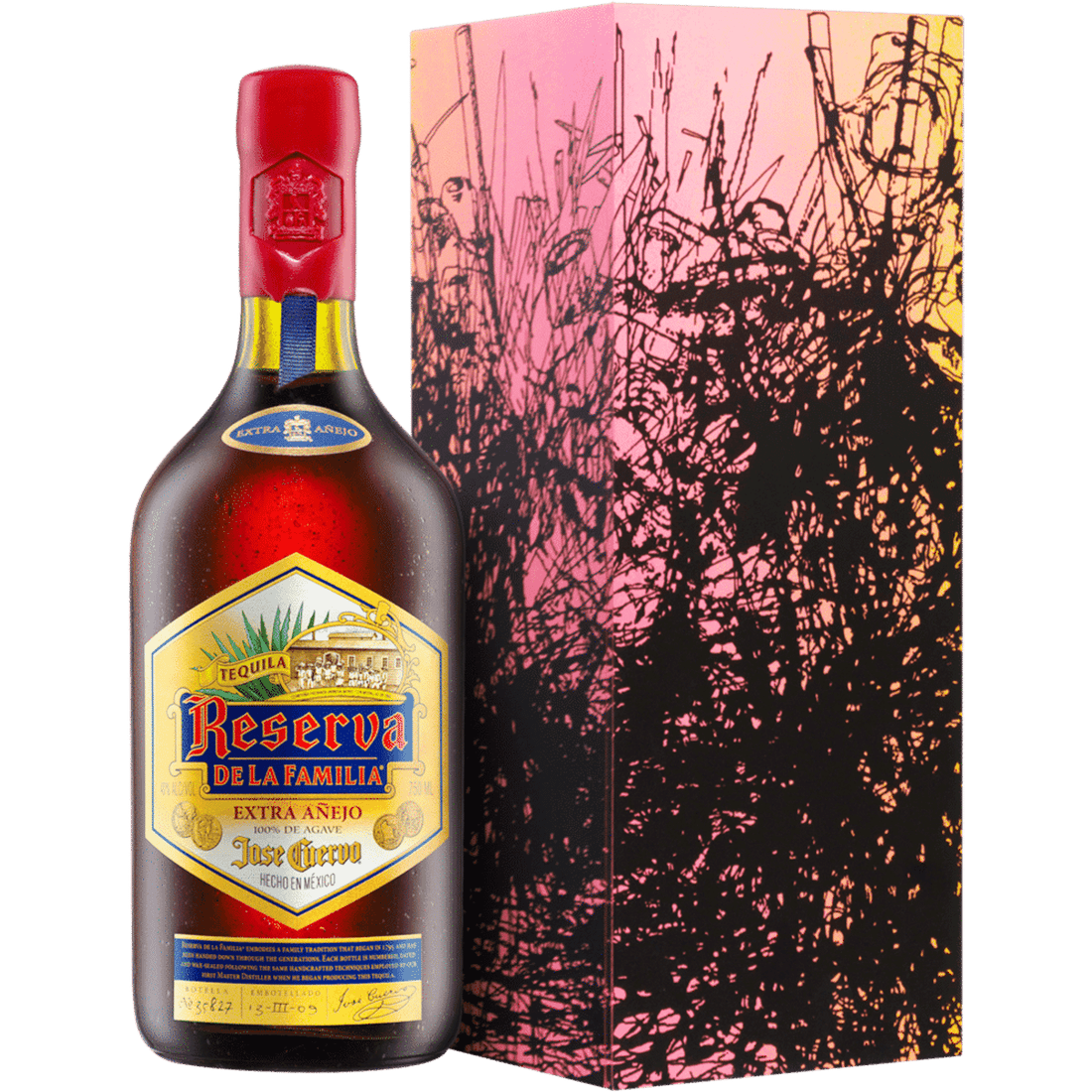 Jose Cuervo Reserva de la Familia Extra Añejo Tequila 2019 Edition (pink) - Liquor On Broadway