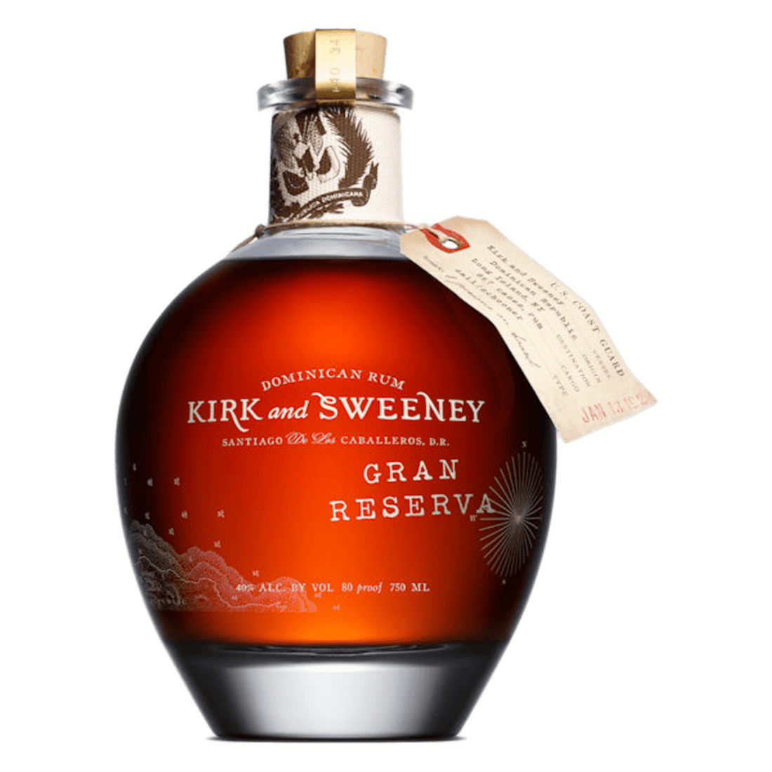 Kirk and Sweeney Gran Reserva Dominican Rum - Liquor On Broadway