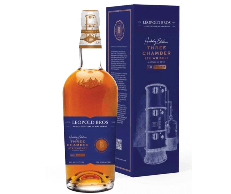 Leopold Bros. Three Chamber Whiskey Holiday Edition 2022 - Liquor On Broadway