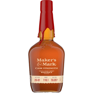 Maker's Mark Cask Strength Bourbon Whiskey 110.1 proof - Liquor On Broadway