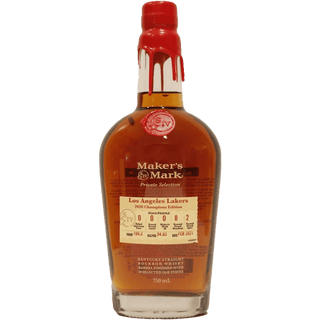 Maker's Mark Lakers 2020 Championship Wood Finishing Series - Liquor On Broadway