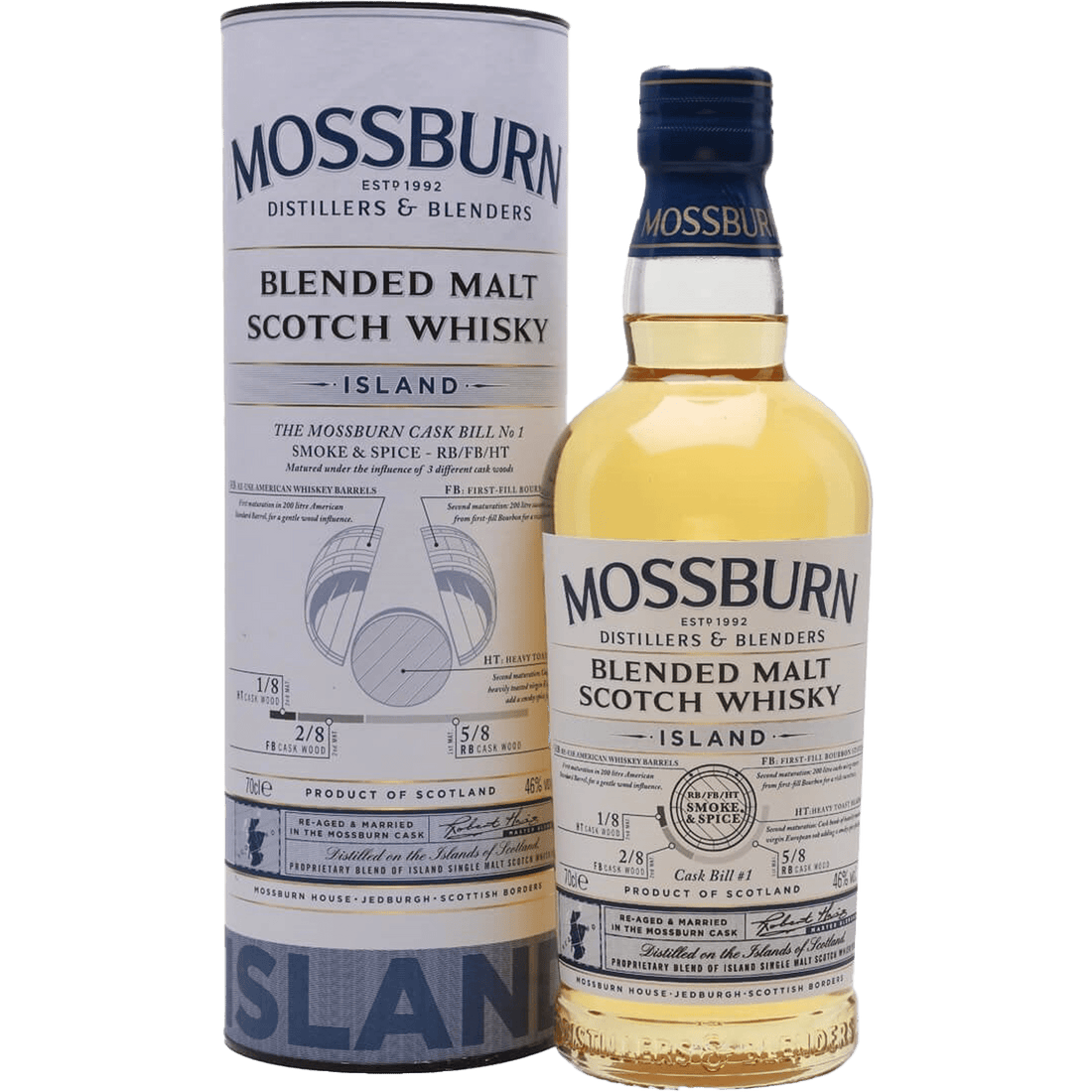Mossburn Island Blended Malt Whisky - Liquor On Broadway