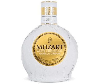 Mozart White Chocolate Vanilla Cream Liqueur 750ml - Liquor On Broadway