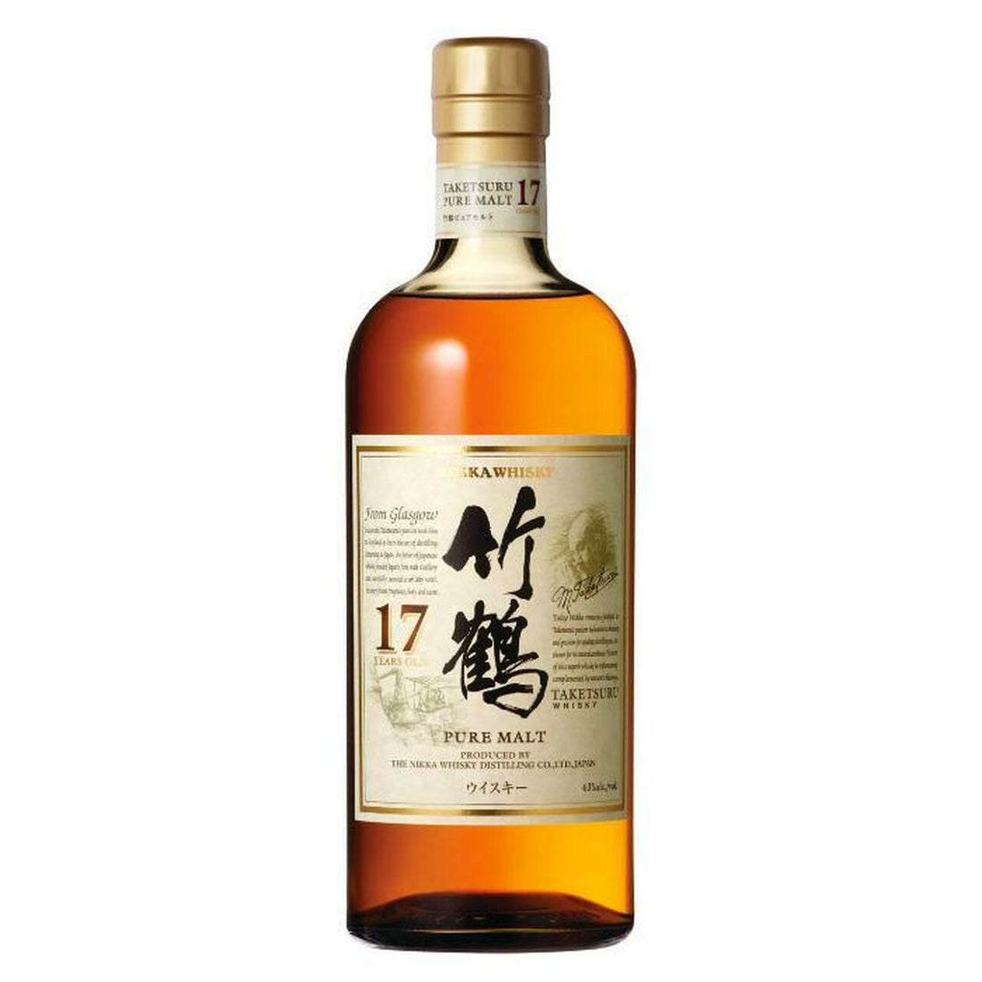 Nikka Taketsuru 17 Year Old Pure Malt Whisky - Liquor On Broadway