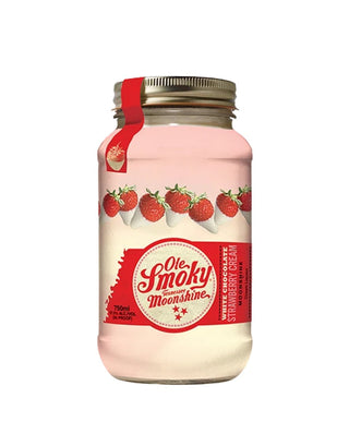 Ole Smoky White Chocolate Strawberry Cream Moonshine - Liquor On Broadway