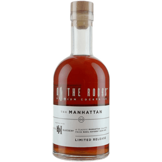 On The Rocks Manhattan Made With Basil Hayden Dark Rye - Liquor On Broadway