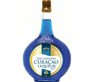 Senior & Co The Genuine Curacao Liqueur - Blue - Liquor On Broadway