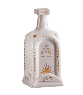 Senor Artesano Blanco Tequila Ceramic - Liquor On Broadway