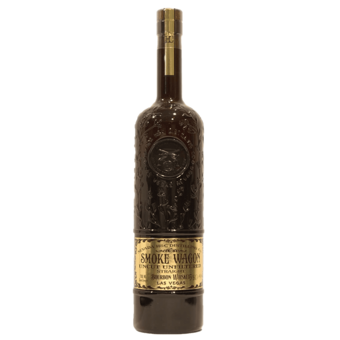 Smoke Wagon Uncut Unfiltered Straight Bourbon Whiskey - Liquor On Broadway
