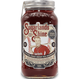 Sugarlands Shine Chipper Jones Sweet Tea Moonshine - Liquor On Broadway