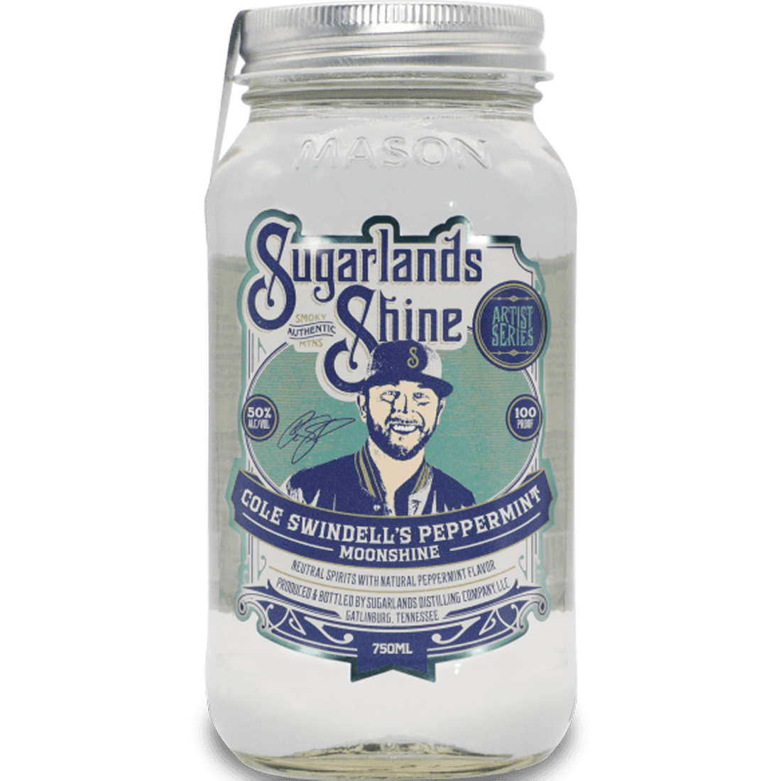 Sugarlands Shine Cole Swindell's Peppermint Moonshine - Liquor On Broadway