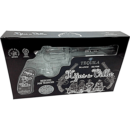 Tequila Hijos De Villa Silver Pistol Tequila 200ml - Liquor On Broadway