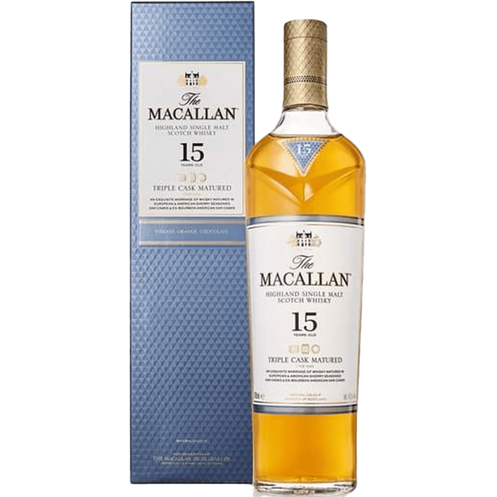 The Macallan Triple Cask Single Malt Scotch Whisky 15 years