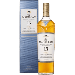 The Macallan Triple Cask Single Malt Scotch Whisky 15 years old - Liquor On Broadway