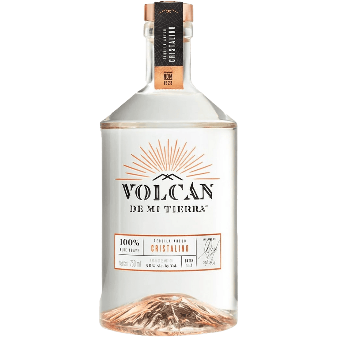 Volcan De Mi Tierra Cristalino Anejo Tequila - Liquor On Broadway