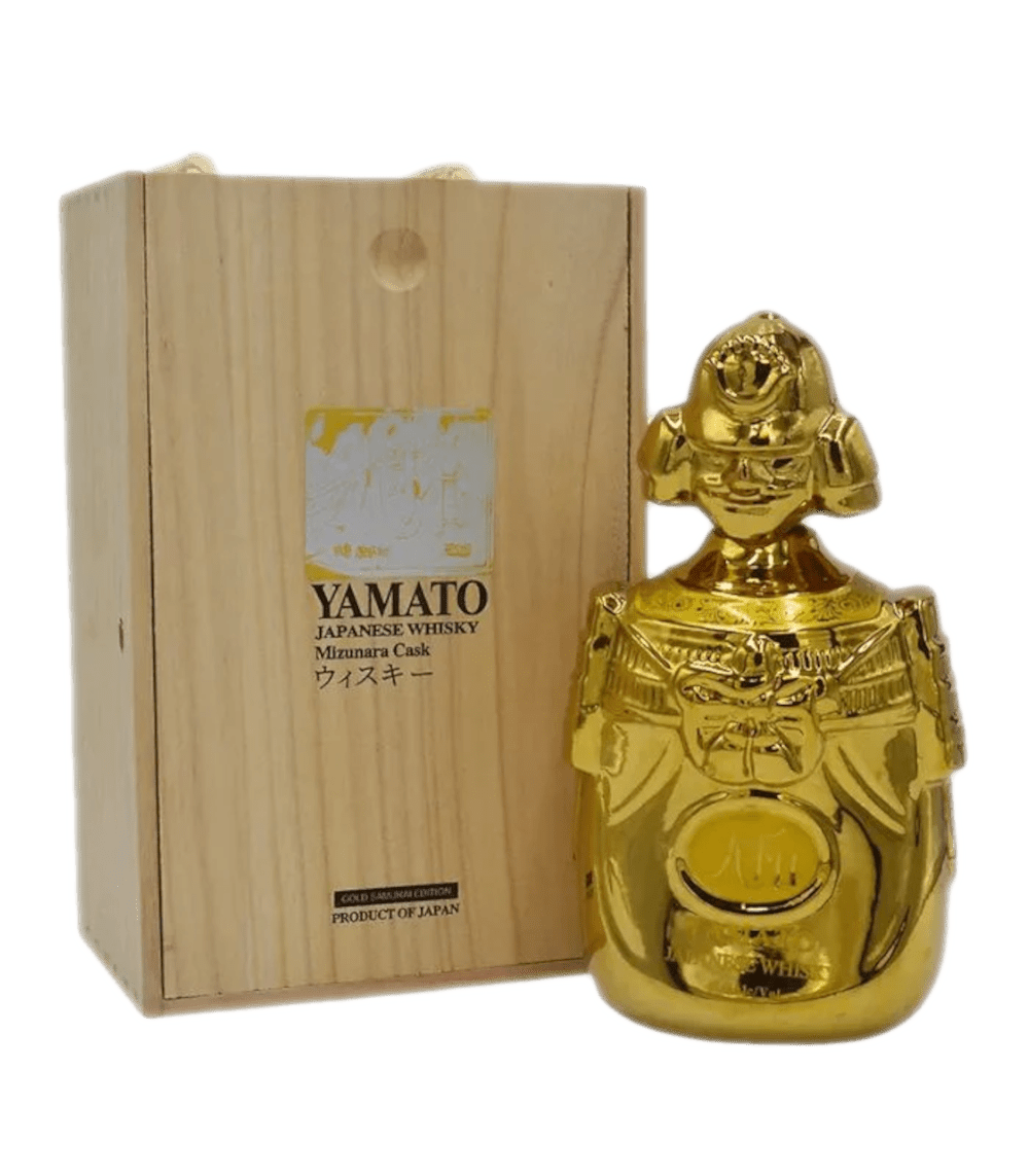Yamato Gold Samurai Japanese Whisky Mizunara Cask - Liquor On Broadway
